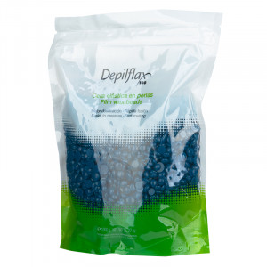 Depilflax 100 Wosk Film Wax Perełki Azulen 1000 G