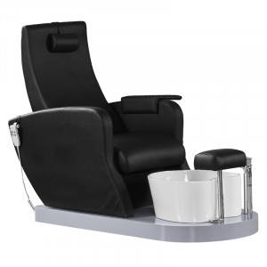 Fotel Spa Do Pedicure Azzurro 016 P Czarny Z Pompą