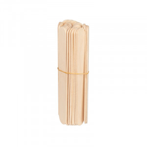 Szpatułka Drewniana Duża 150x18x1.8mm - 50 Sztuk