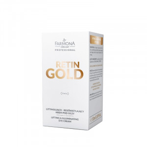 Farmona Retin Gold Liftingujaco-Rozświetlający Krem Pod Oczy 50ml