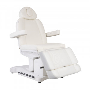 Fotel Kosmetyczny Elektr. Azzurro 708 B Exclusive 4 Siln. Podgrzewany