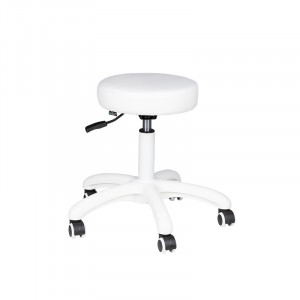 Taboret Kosmetyczny Am-303-2 Biały 