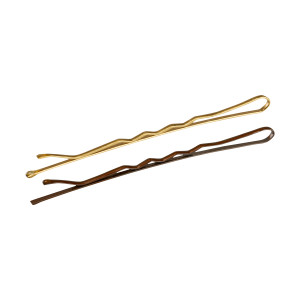 Wsuwki Fryzjerskie Do Włosów E-64 50 Szt 7 Cm Złote Mix