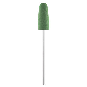Exo Frez Gumowy Zielony Walec Zaokr. Ø10,0 Mm /400