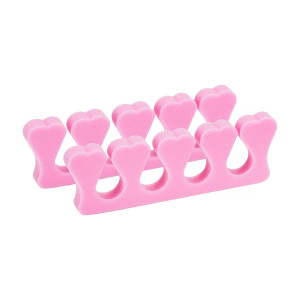 Separatory Piankowe Do Pedicure 100 Szt. Różowe