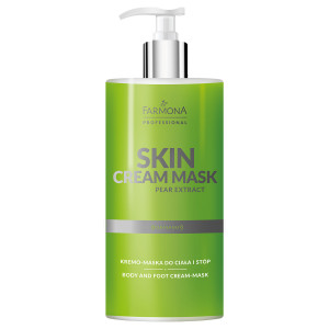 Farmona Skin Cream Mask Pear Extract Kremo - Maska Do Ciała I Do Stóp 500 Ml 