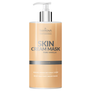 Farmona Skin Cream Mask Pure Vanilla Kremo - Maska Do Ciała I Do Stóp 500 Ml 