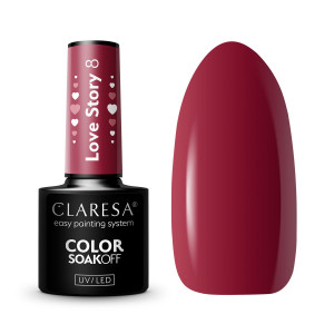 Claresa Lakier Hybrydowy Love Story 8 - 5g