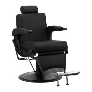 Gabbiano fotel barberski Continental Czarny