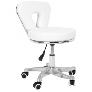 Taboret Kosmetyczny Do Pedicure 9266 Biały
