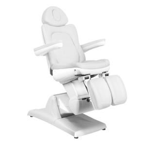 Fotel Kosmetyczny Elektr. Azzurro 870 S Pedi 3 Siln. Biały