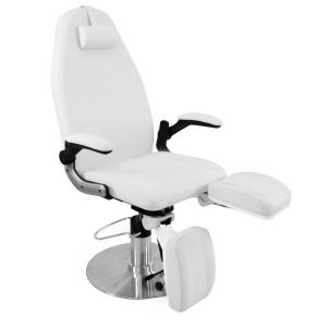 Fotel Podologiczny Hydrauliczny Azzurro 713 a Biały