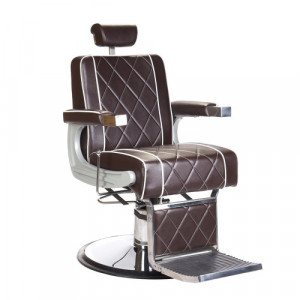Fotel Barberski Odys Bh-31825 M Brązowy