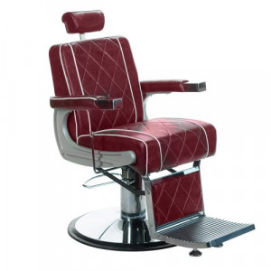 Fotel Barberski Odys Bh-31825 M Wiśniowy