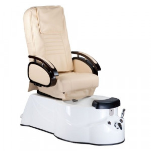 Fotel Do Pedicure Z Masażem Br-3820 D Kremowy