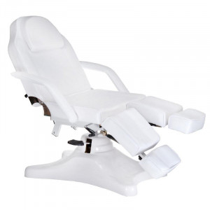 Hydrauliczny Fotel Kosmetyczny/ Pedicure BD-8243 Biały