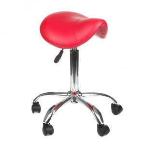 Taboret Kosmetyczny Bd-9909 Czerwony