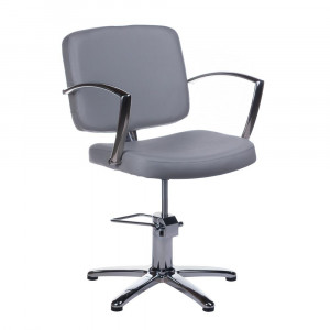 Fotel Fryzjerski Dario Jasno Szary Bh-8163