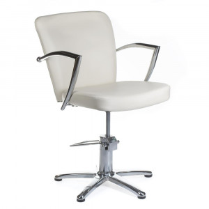 Fotel Fryzjerski Livio Kremowy Bh-8173