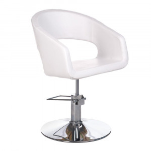 Fotel Fryzjerski Paolo Bh-8821 Biały