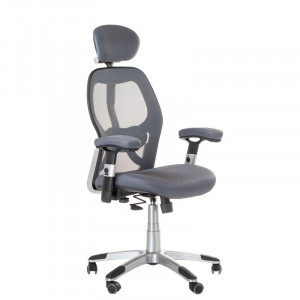 Fotel Ergonomiczny Corpo Comfort Bx-4144 Szary