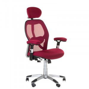 Fotel Ergonomiczny Corpo Comfort Bx-4144 Czerwony