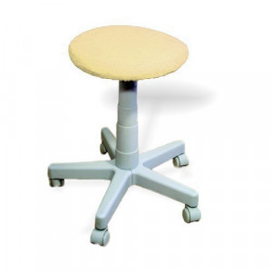 Pokrowiec Frotte Na Taboret Kremowy Nr 44