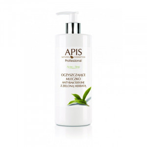 Apis Acne-Stop Oczyszczające Mleczko Antybakt. Z Zieloną Herbatą 500ml