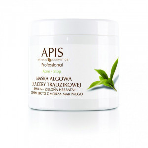 Apis Acne-Stop Maska Algowa Dla Cery Trądzikowej 250g