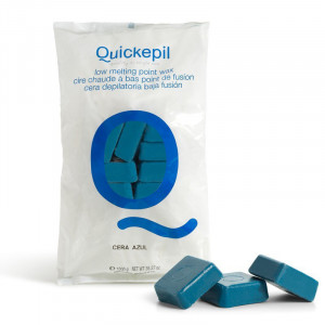 Quickepil Wosk Twardy Do Depilacji 1 Kg Niebieski 