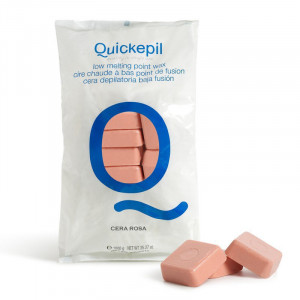 Quickepil Wosk Twardy Do Depilacji 1 Kg Różowy 