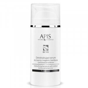 Apis Detoksykujące Serum Do Twarzy Z Węglem Z Bambusa I Jonizowanym Srebrem 100ml
