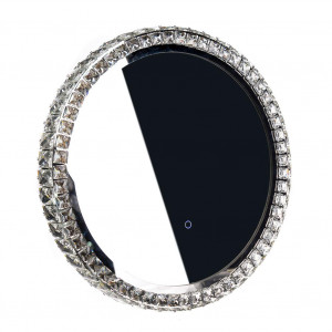 Lustro Zdobione Glamour Led 50cm Wa-50 C