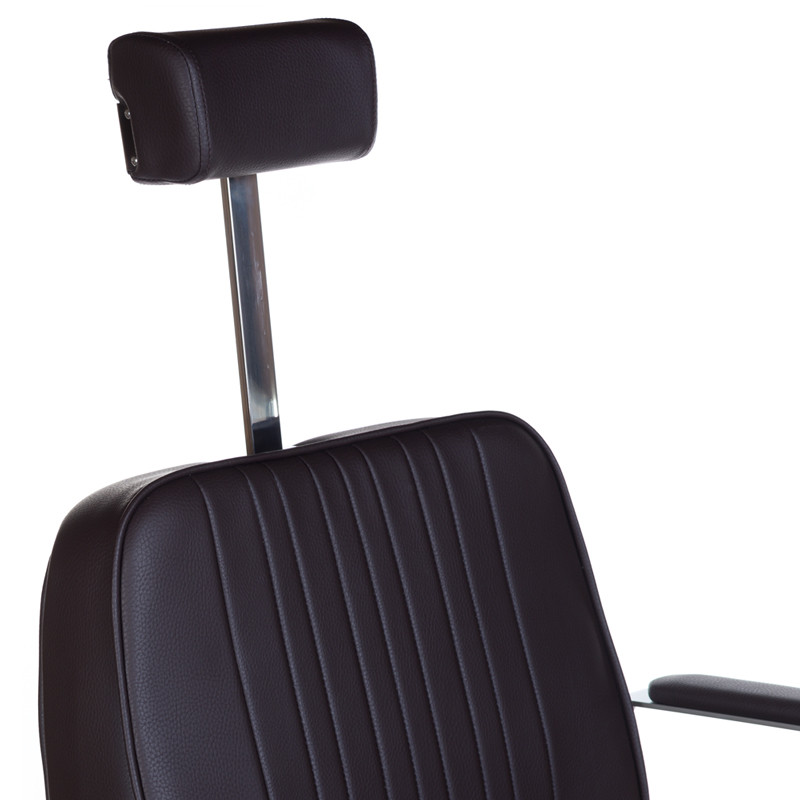 Fotel Barberski Homer Bh-31237 Brązowy