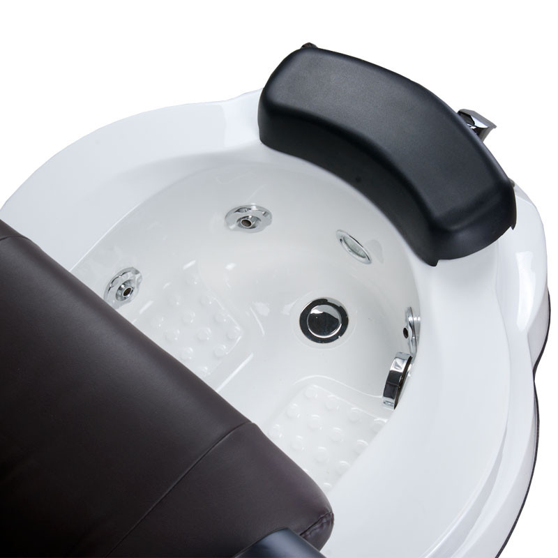 Fotel Do Pedicure Z Masażem Br-3820 D Brązowy