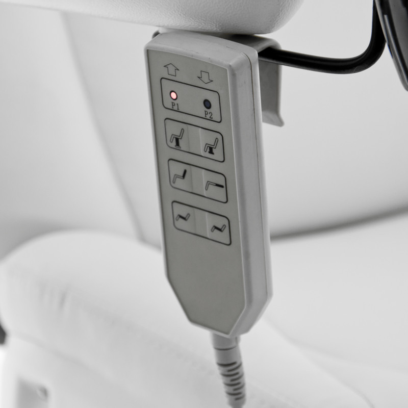 Fotel Kosmetyczny Elektr. Azzurro 870 S Pedi 3 Siln. Biały