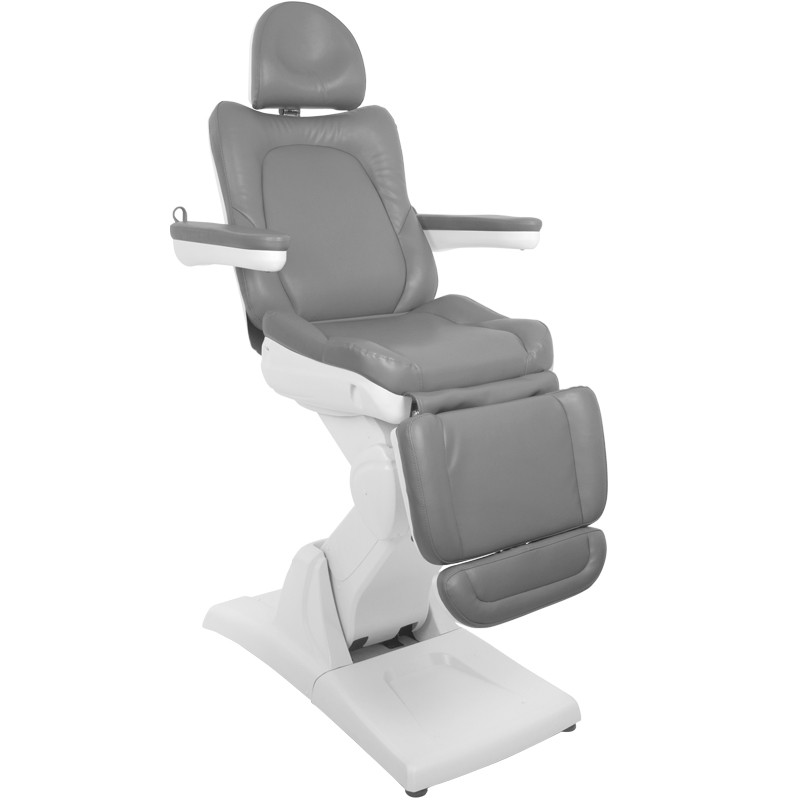 Fotel Kosmetyczny Elektr. Azzurro 870 3 Siln. Szary