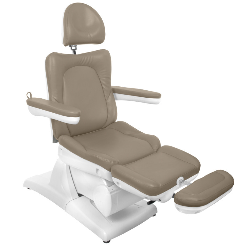 Fotel Kosmetyczny Elektr. Azzurro 870 3 Siln. Cappuccino