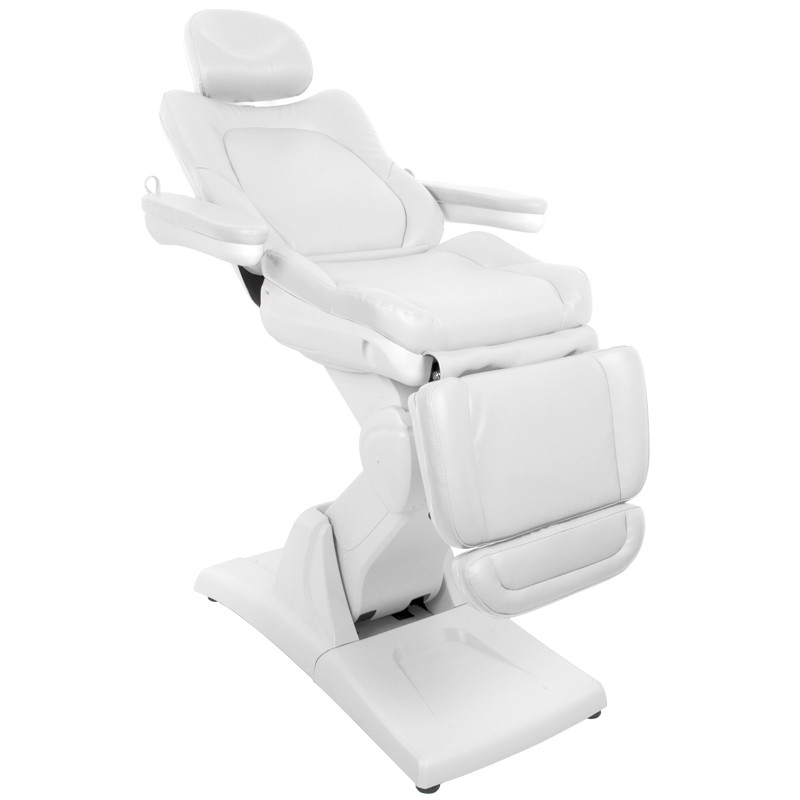 Fotel Kosmetyczny Elektr. Azzurro 870 3 Siln. Biały 