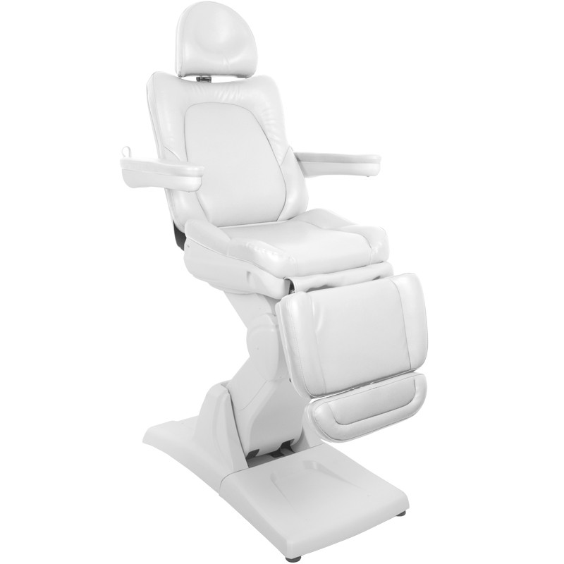 Fotel Kosmetyczny Elektr. Azzurro 870 3 Siln. Biały 