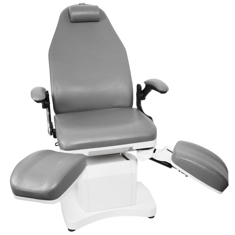 Fotel Podologiczny Elektr. Azzurro 709 a 3 Siln. Szary