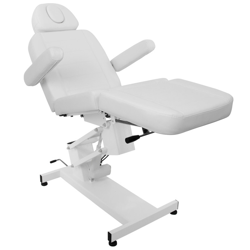 Fotel Kosmetyczny Elektr. Azzurro 705 1 Siln. Biały