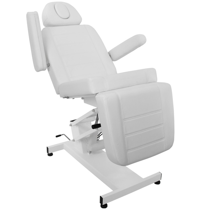Fotel Kosmetyczny Elektr. Azzurro 705 1 Siln. Biały
