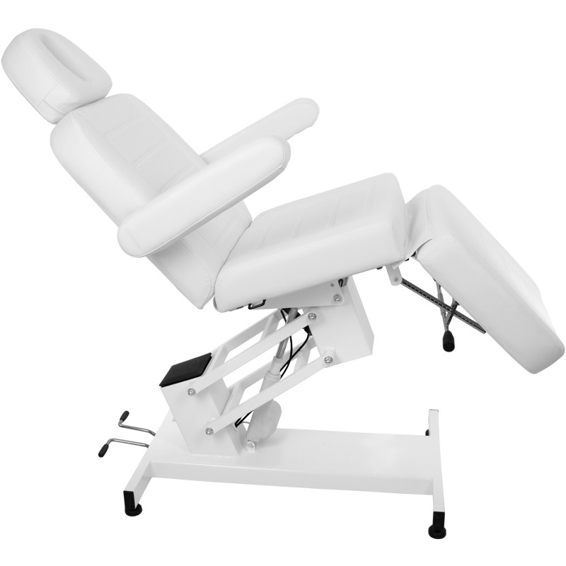 Fotel Kosmetyczny Elektr. Azzurro 705 1 Siln. Biały
