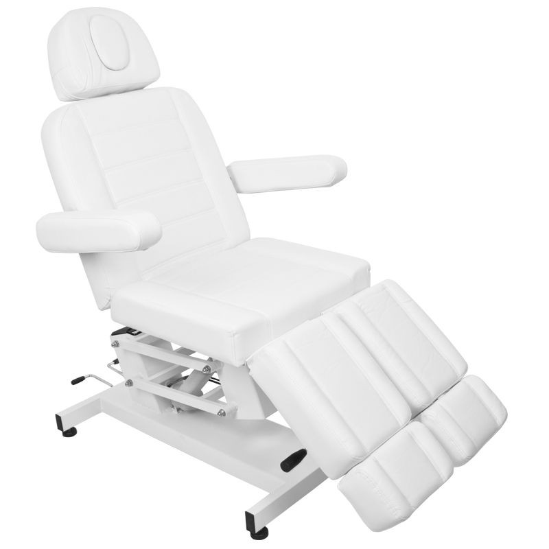 Fotel Kosmetyczny Elektr. Azzurro 706 Pedi  1 Siln. Biały