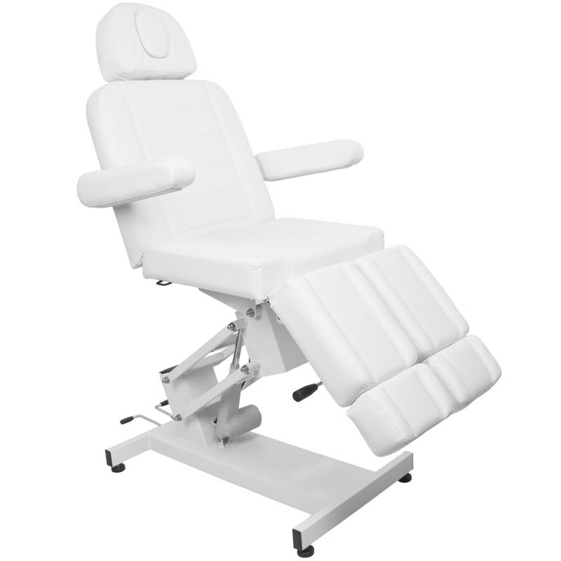 Fotel Kosmetyczny Elektr. Azzurro 706 Pedi  1 Siln. Biały