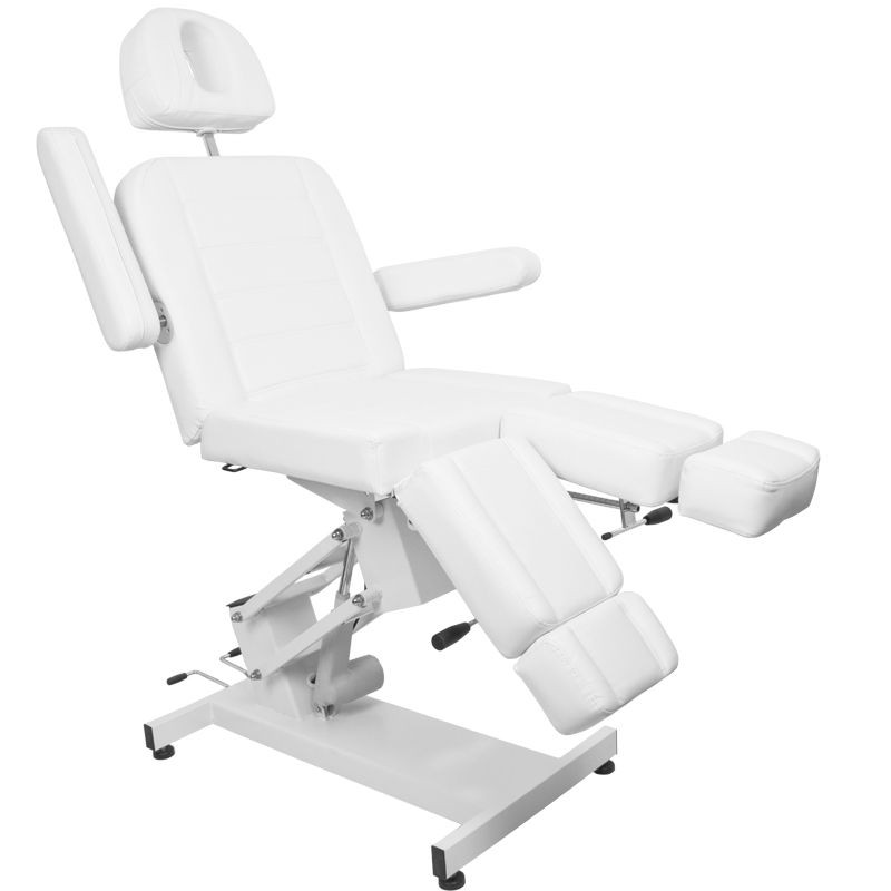 Fotel Kosmetyczny Elektr. Azzurro 706 Pedi  1 Siln. Biały