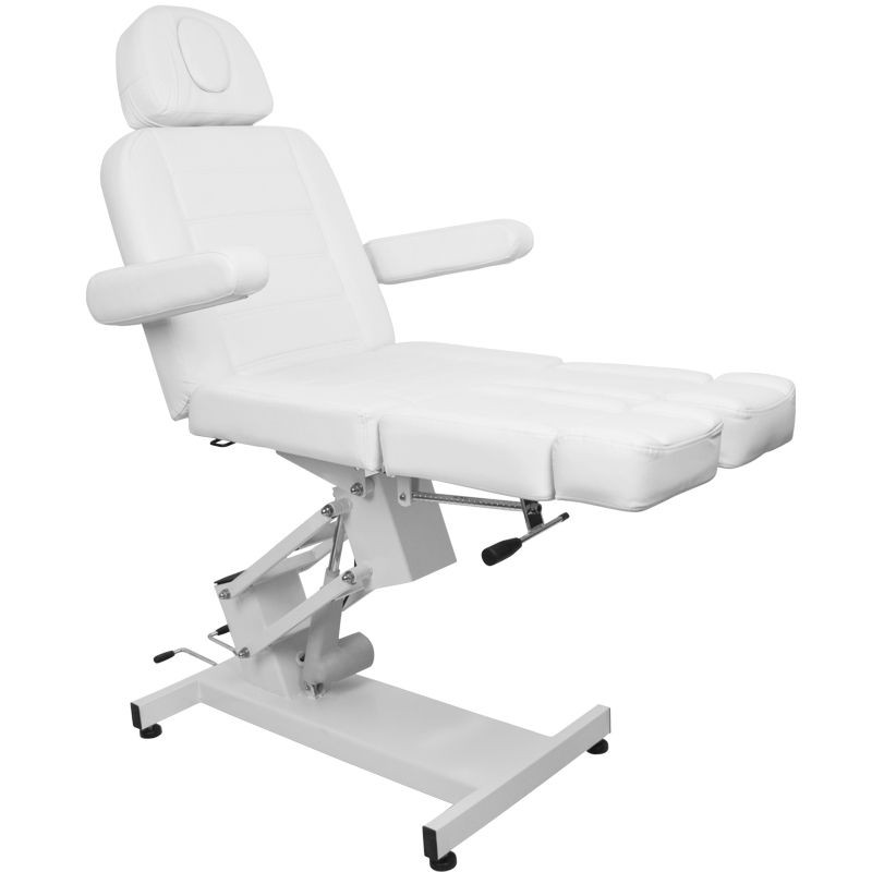 Fotel Kosmetyczny Elektr. Azzurro 706 Pedi  1 Siln. Biały