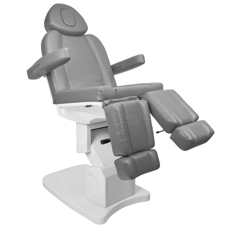 Fotel Kosmetyczny Elektr. Azzurro 708 as Pedi Szary 