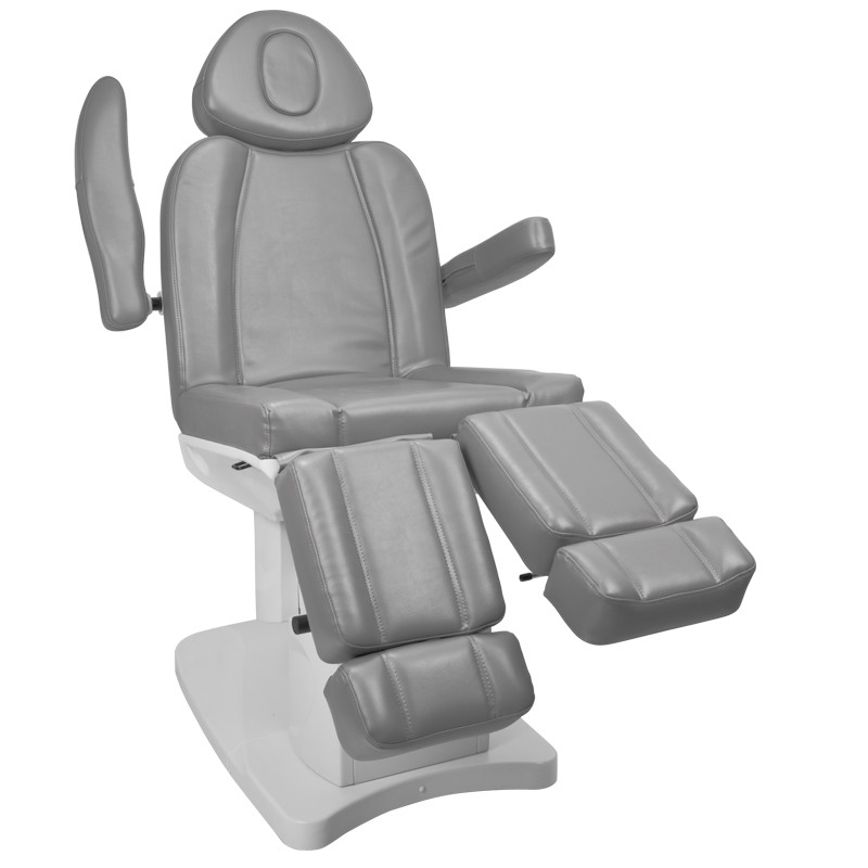 Fotel Kosmetyczny Elektr. Azzurro 708 as Pedi Szary 